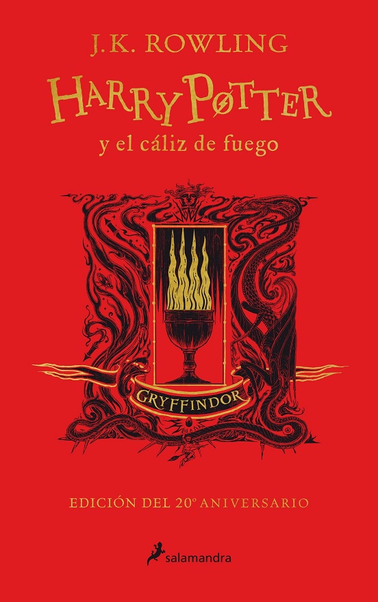Harry Potter 4 Y El Cáliz De Fuego (Edición Gryffindor De 20º Aniversario)
