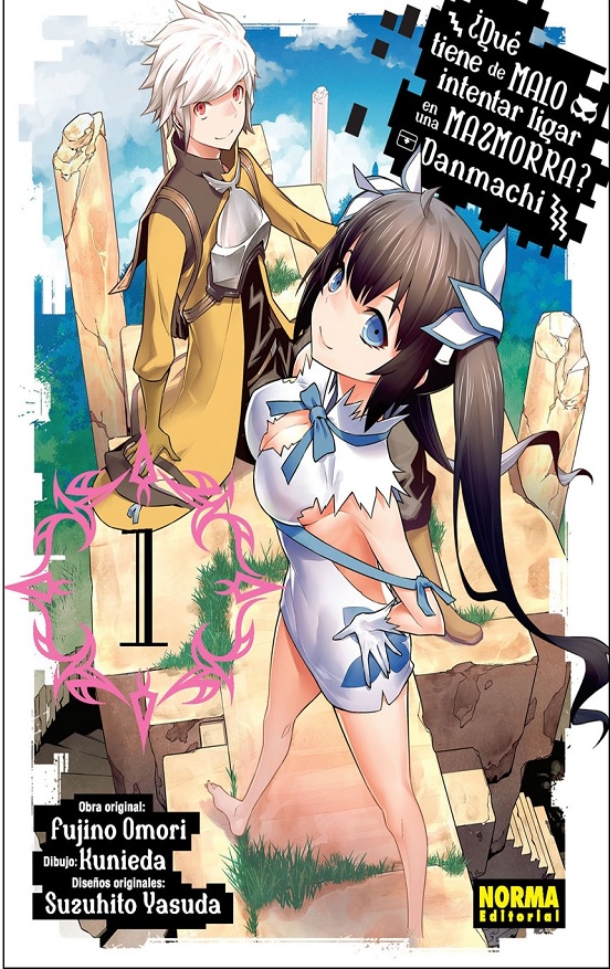 Danmachi Nº01 - Fujino Ōmori, Suzuhito Yasuda