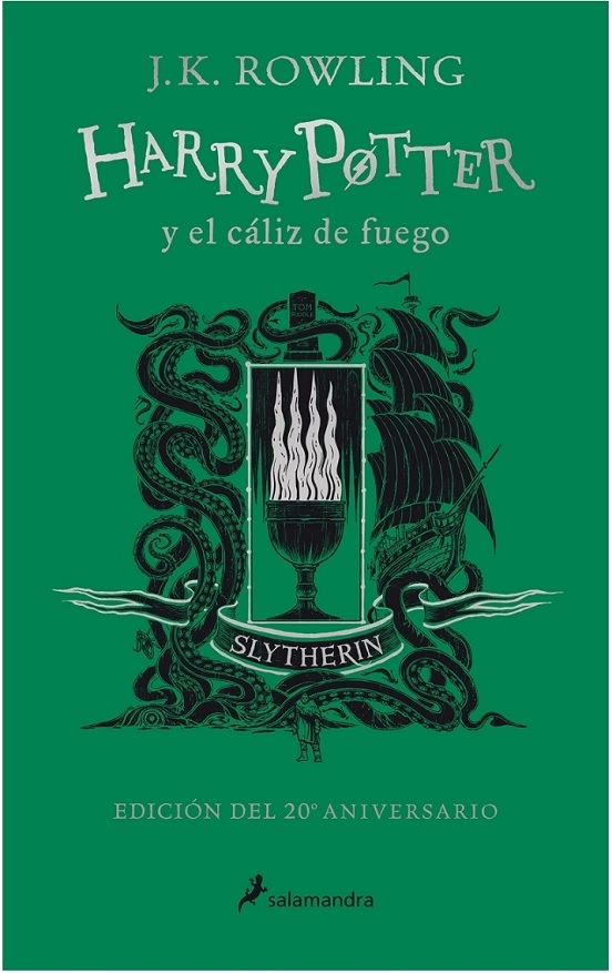 Harry Potter 4 Y El Cáliz De Fuego (Edición Slytherin )