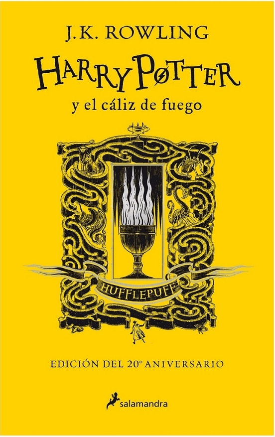 Harry Potter 4 Y El Cáliz De Fuego (Edición Hufflepuff )