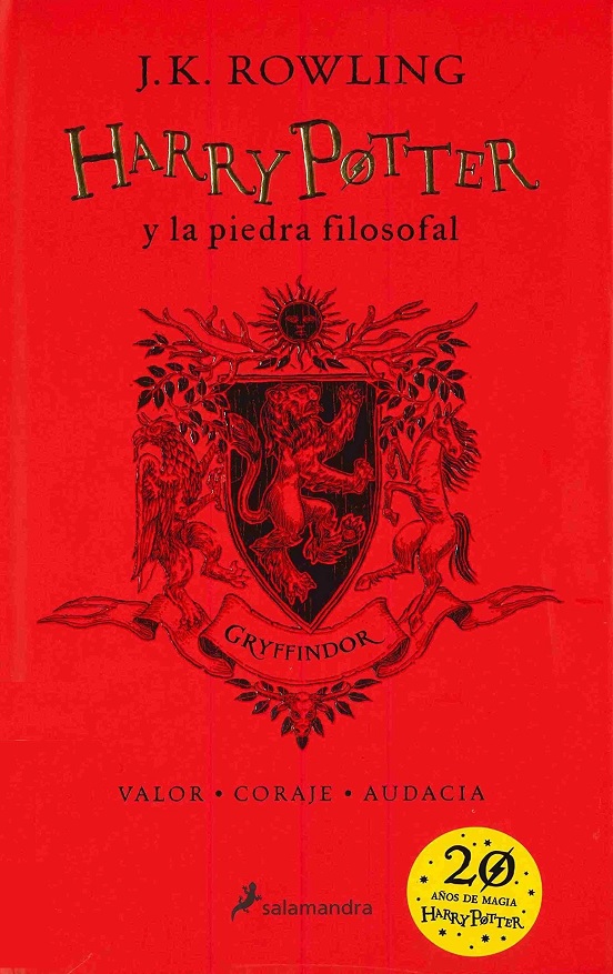 Harry Potter 1 Y La Piedra Filosofal (Gryffindor)