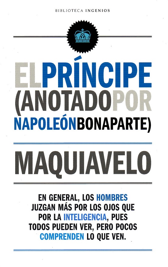 El Príncipe (Anotado Por Napoleón Bonaparte )
