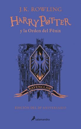 Harry Potter 5 y la orden del fenix (Edición ravenclaw de 20 aniversario) - J.K. Rowling