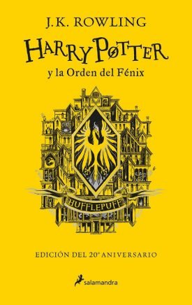 Harry Potter 5 y la orden del Fenix (Edición Hufflepuff del 20 aniversario) - J.K. Rowling