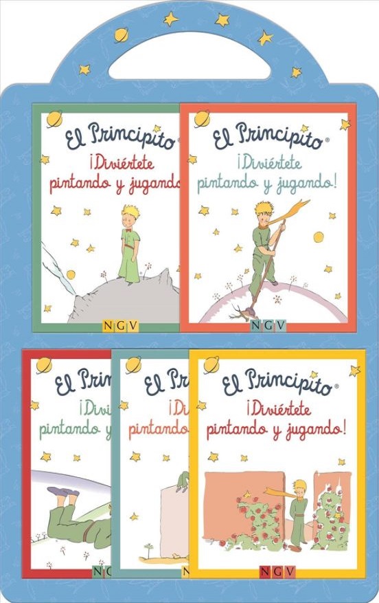 El Principito. ¡Diviértete Pintando Y Jugando!