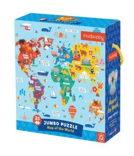 Map Of The World Jumbo Puzzle - Anne Passchier