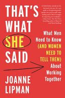 That's What She Said - Joanne Lipman