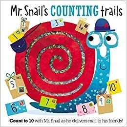 Mr. Snail's Counting Trails (Board Book) - Make Believe Ideas Ltd