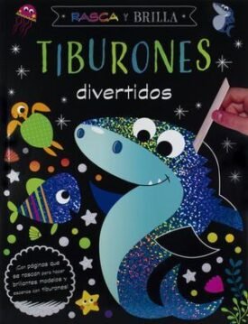 Rasca Y Brilla: Tiburones Divertidos - Silver Dolphin