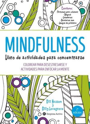 Mindfulness. Libro De Actividades Para Concentrarse