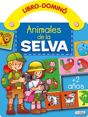 Libro-Dominó: Animales De La Selva