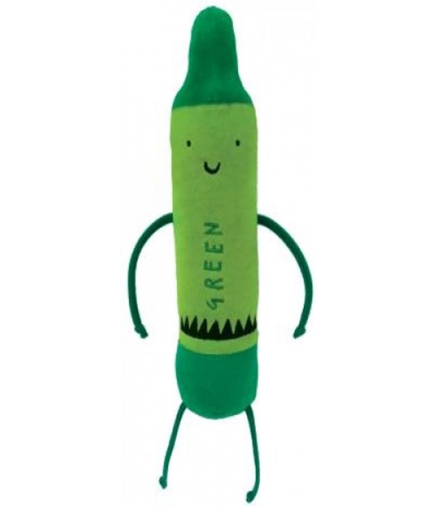 The Day The Crayons Quit Green 12 Plush ( Day The Crayons Quit )