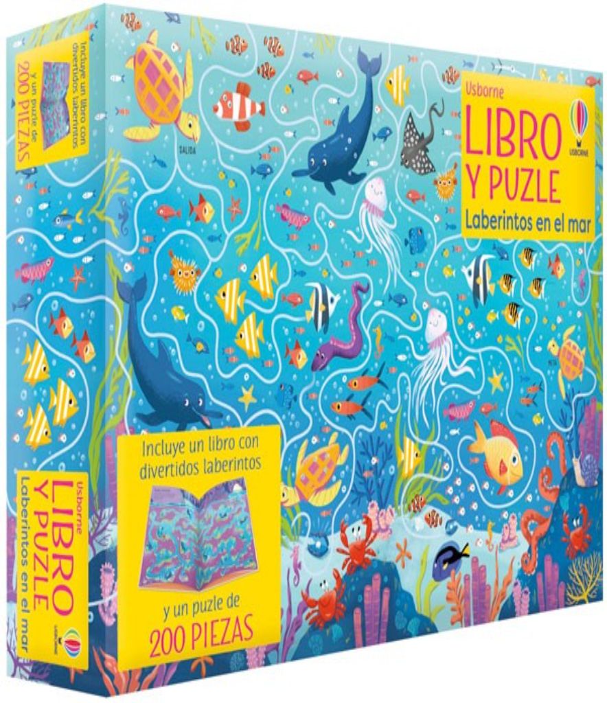 Libro Puzle: En El Oceano