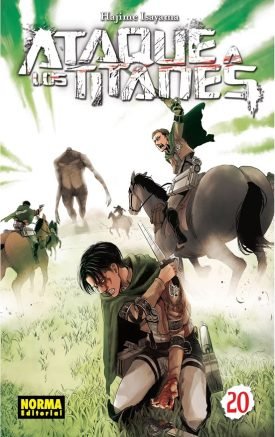 Ataque A Los Titanes No. 20 - Hajime Isayama