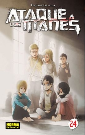 Ataque A Los Titanes No. 24 - Hajime Isayama