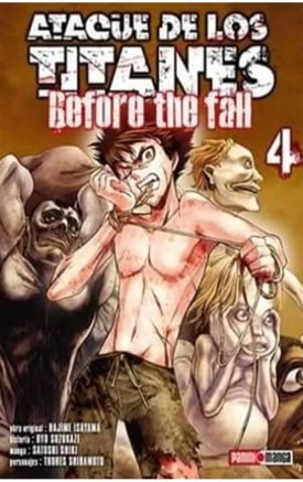 Ataque De Los Titanes. Before The Fall 4 - Hajime Isayama