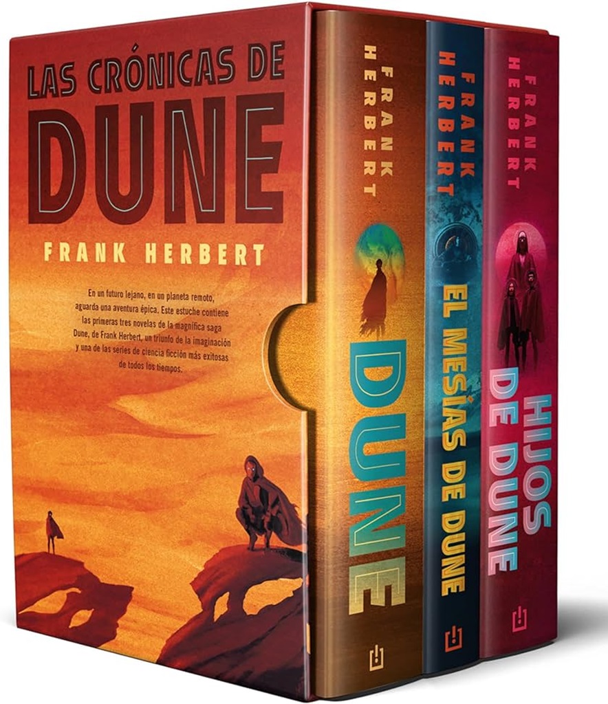 Estuche Trilogía Dune Deluxe Ed. Limitada