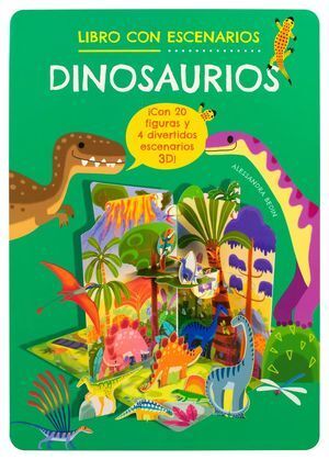 Dinosaurios. Libro Didáctico Con Escenarios