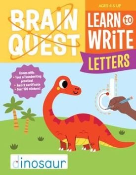Brain Quest Learn To Write: Letters -