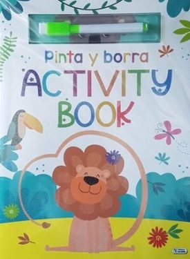 Pinta Y Borra Activity Book Leon Cpc208 -