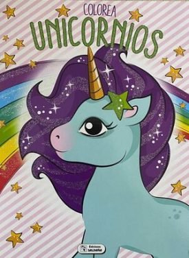 Colorea Unicornios -- Morado Cpc140 -