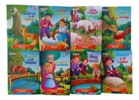 Coleccion Las Increibles Mini-Fabulas De Esopo 8 Titulos Bbigl2212 -