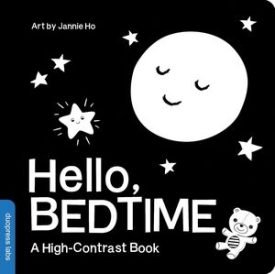 Hello, Bedtime: A High-Contrast Board Book For Babies, Perfect For A Shower Gift -