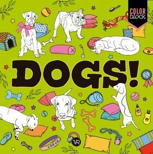 Dogs. Color Block