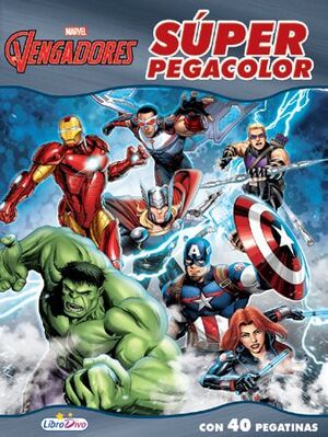 Vengadores Super Pegacolor Ld0737 -