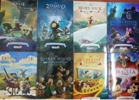 8 Libros Clasicos Literatura Infantil2 Disney Mickey +6 Años Bbwdc2636 -