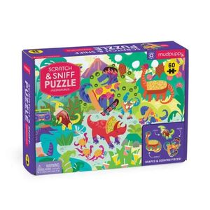 Pizzasaurus 60 Piece Scratch & Sniff Puzzle -