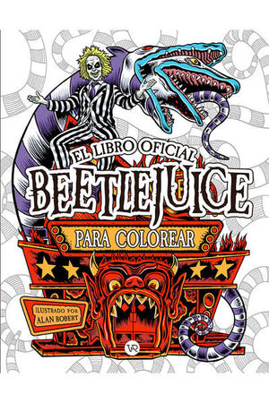 Beetlejuice: Libro Oficial Para Colorear