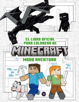 El Libro Oficial Para Colorear De Minecraft: Modo Aventura - Vr Editoras