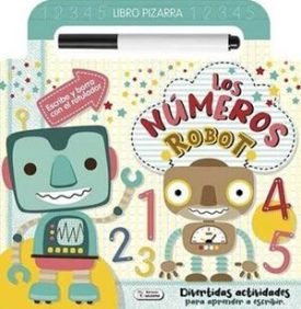 Los Numeros Robots . Libro Pizarra Ccd233-2 - Salda¥A