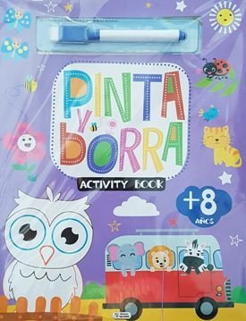 Pinta Y Borra Morado  8 Años Cpc227 -