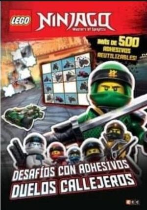 Lego Ninjago. Desafíos Con Adhesivos. Duelos Callejeros -