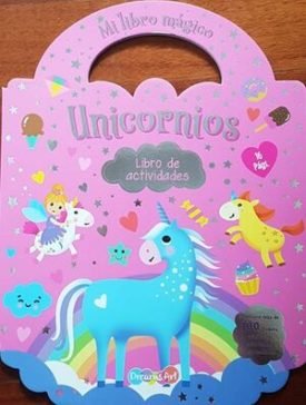Libro Magico Con Stickers  Unicornios Bcmag0091 -