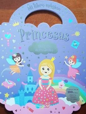 Libro Magico Con Stickers Princesas Bcmag0091 -