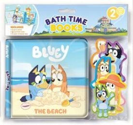Bluey The Beach Bath Time Books -