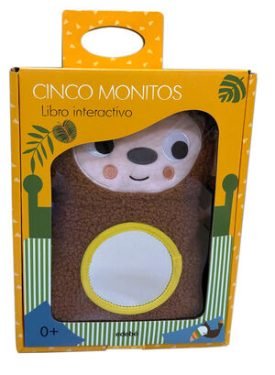 Cinco Monitos (Libro Interactivo Para Bebés) - Elephant And Bird