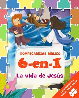 6 En 1 Biblia La Vida De Jesus -