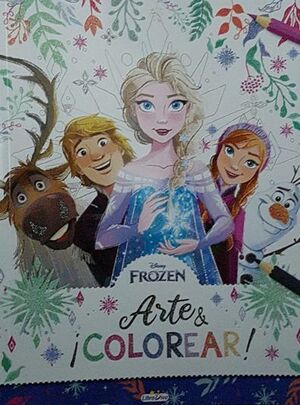 Arte Y Colorar Frozen Azul Ld0978