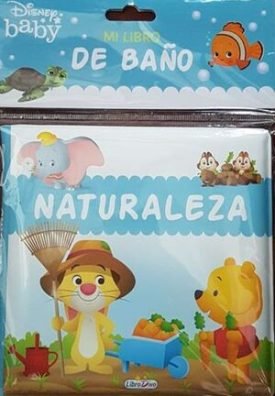 Libro Baño Disney Baby: Naturaleza Ld0908