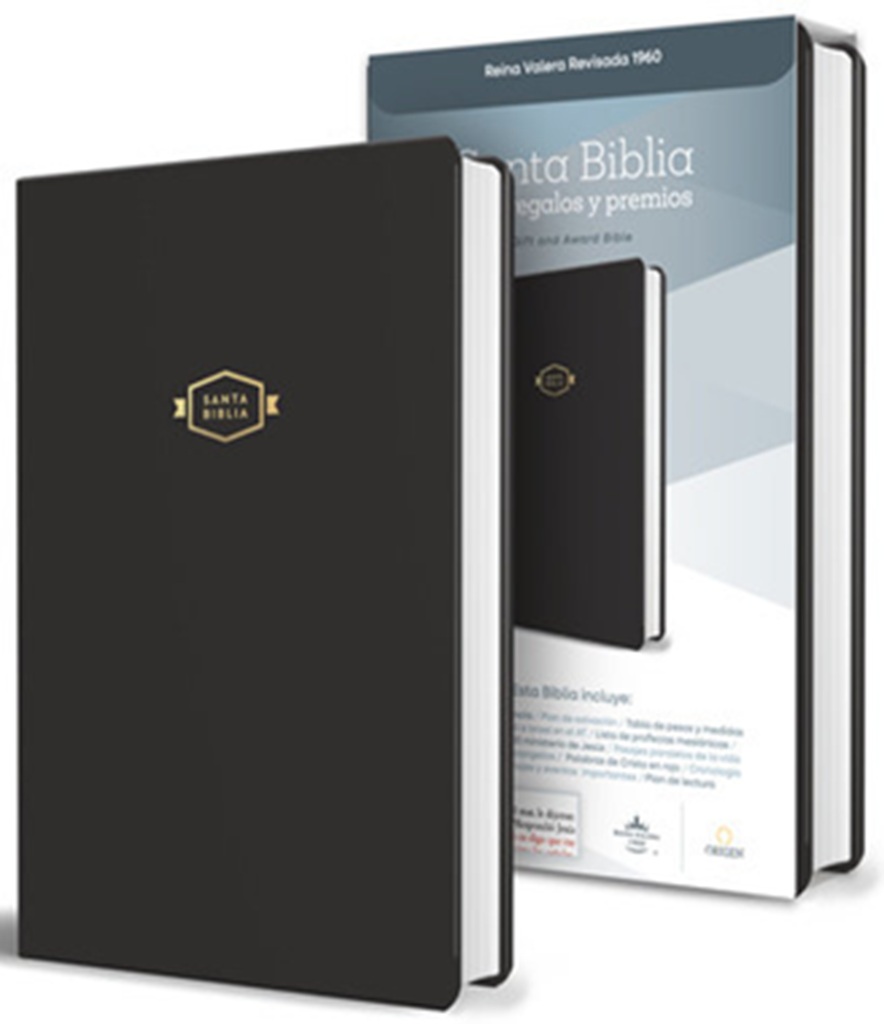 Biblia Rvr 1960 Para Regalos Y Premios Negra