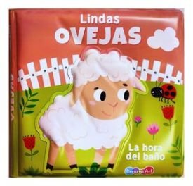 Lindas Ovejas, Libro De Baño Bfbri0179