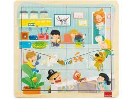 Puzzle Madera Clinica Veterinaria