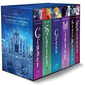 Lunar Chronicles Boxed Set: Cinder, Scarlet, Cress, Fairest, Stars Above, Winter