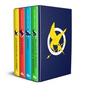 Estuche Los Juegos Del Hambre: (Los Juegos Del Hambre, En Llamas,Sinsajo,Balada De Pájaros Cantor)