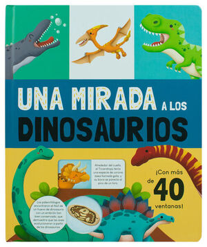 Libro Infantil con Ventanas: Una Mirada a los Dinosaurios