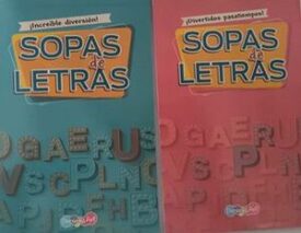 Libro Pasatiempo Sopas de Letras 2 Titulos Surtidos BPVST3259